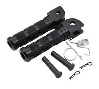 DIQXLGS Per Suzuki GSX-S750 GSX-S1000 F Z GSX250R V-STROM250 GSX-R 1000 750 600 GSR250 Pedale Posteriore Moto In Alluminio CNC (NERO)