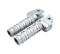 DIQXLGS Per Suzuki GSX-S750 S1000 S1000F/Z GSX250R Per V-STROM250 GSX-R 1000 750 600 Poggiapiedi Moto CNC(Argento)