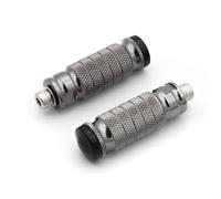 DIQXLGS Per Suzuki GSXR600 GSXR 750 GSXR1000 K1 K2 K3 K4 K5 K6 K7 1999-2025 Pedane Posteriori CNC Modificate Pedane Piedi Poggiapiedi Pedali(GRIGIO)