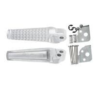 DIQXLGS Per Suzuki GSXR600 GSXR750 1996-2005 Per GSXR1000 2001 2002 2003 2004 GSXR 600 750 1000 Poggiapiedi Posteriori Pedane(BIANCO)