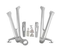 DIQXLGS Per Suzuki GSXR600 GSXR750 GSXR GSX-R 600 750 K6 K7 2006 2007 Poggiapiedi Posteriore Passeggero Moto(Argento)