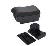 DIQXLGS Per Suzuki Per Baleno Bracciolo 2017 2018 2019 Componenti Di Retrofit Portabracciolo Scatola Di Archiviazione Centrale 3USB(A1 Nero rosso 7USB)