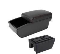 DIQXLGS Per Suzuki Per Ertiga Per Ertiga XL7 Bracciolo Auto Portaoggetti Con Portafazzoletti(B1 Red Storage box)