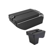 DIQXLGS Per Suzuki Per Vitara Bracciolo Retrofit Parti Scatola Bracciolo Centrale Scatola Di Archiviazione Accessori Auto USB Interno(B2 Linea nera 7USB)