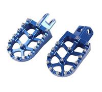 DIQXLGS Per SUZUKI RM125 RM250 RM250Z DR-Z 400 400E 400S 400SM Poggiapiedi Motociclo Accessori(Blu)