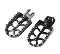 DIQXLGS Per SUZUKI RM125 RM250 RM250Z DR-Z 400 400E 400S 400SM Poggiapiedi Motociclo Accessori(NERO)