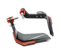 DIQXLGS Per Suzuki UY125 UU125 Paramani Antivento Scudo Manubrio Parabrezza Equipaggiamento Protettivo Modificato(Arancia)