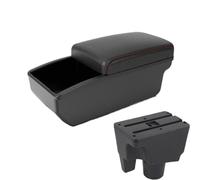 DIQXLGS Per Toyota Per Aqua Bracciolo Per Toyota Per Prius C Aqua Scatola Bracciolo Auto Accessori Interni Auto(B1 Red Storage box)