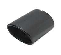 DIQXLGS Per Toyota RAV4 2020 2021 2022 2023 Terminale Di Scarico In Acciaio Inossidabile Ugello Per Tubo Accessori Per Auto(NERO)