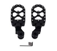 DIQXLGS Per Triumph Per Bonneville T100 T900 T 100 Per Trunxon 1200 Per Scramble Poggiapiedi Anteriori Pedane Pedali Pedane(NERO)