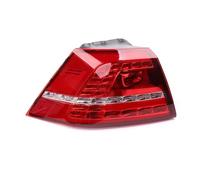 DIQXLGS Per VW Per Golf 7 2013 2014 2015 2016 2017 Gruppo Ottico Posteriore A LED Con Luce Freno Altezza 7 Fanale Posteriore Anticollisione Luce Di Curva(ROSSO,Esterno sinistro)