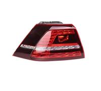DIQXLGS Per VW Per Golf 7 2013 2014 2015 2016 2017 Gruppo Ottico Posteriore A LED Con Luce Freno Altezza 7 Fanale Posteriore Anticollisione Luce Di Curva(Dark red,Esterno sinistro)