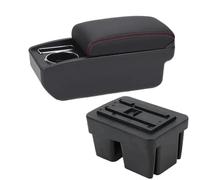 DIQXLGS Per VW Per Golf 7 Scatola Bracciolo Per Golf 7 Mk7 2014 2015 2016-2019 Bracciolo Auto Interno Pezzo Di Retrofitting Scatola Di Stoccaggio(C1 Nero rosso NO USB)
