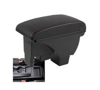 DIQXLGS Per VW Per Polo 2019 2020 2021 2022 2023 2024 Bracciolo Auto Scatola Stoccaggio Pezzi Retrofit Accessori Auto(A1 Pelle artificiale)