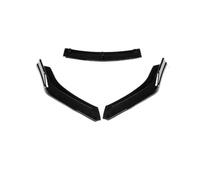 DIQXLGS Per VW Per Scirocco R 2009 2010 2011 2012 2013 2014 2015 Paraurti Anteriore Splitter Lama Labbro Protettore Spoiler(Nero lucido)