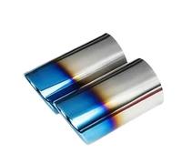 DIQXLGS Per VW Per T&IGUAN 2 2019 2020 2021 1.4T Terminale Di Scarico Accessorio Auto(Blu,2 PZ)