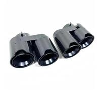 DIQXLGS Per X5 X6 X7 G05 G06 G07 2020-2024 Terminale Di Scarico Quadruplo In Fibra Di Carbonio Ugello Per Tubo Di Scarico Testa Di Scarico(Carbon Fiber Texture a)