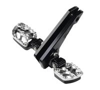 DIQXLGS Per XADV750 2022 2023 2024 2025 Pedane Posteriori CNC Per Moto Pedana Piedi Ripiegabile Poggiapiedi Per Passeggero(Argento)