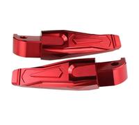 DIQXLGS Per Y&amaha MT-07 2013 2014 2015 2016 2017 2018 2019 CNC Motocicletta Passeggero Posteriore Poggiapiedi Pedane(ROSSO)
