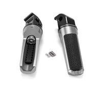 DIQXLGS Per Y&amaha MT-07 MT07 MT-09 MT09 XSR700 XSR900 FZ6 FJR1300A AS XJ6 Per NIKEN Poggiapiedi Posteriori Anteriori Moto(Gray,Posteriore)