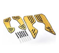DIQXLGS Per Y&amaha Per NMAX 155 Per Nmax155 N-MAX155 2020-2024 Pedana motociclo Piastra pedane antiscivolo(Oro)