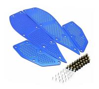 DIQXLGS Per Y&amaha Per XMAX 250 300 Pedali in lega di alluminio CNC Accessori Parti di aggiornamento Equipaggiamento motociclistico Accessori(Blu)