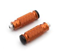 DIQXLGS Per Y&amaha YZF R1 R3 R6 R125 FZ1 FZ8 MT-07 MT09 Motociclo Poggiapiedi Pedane Posteriori Accessorio Ricambio(Arancia)