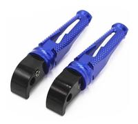DIQXLGS Per Y&amaha YZF R3 MT03 MT25 R25 R15 Motocicletta CNC Poggiapiedi Passeggero Poggiapiedi Posteriori Pedali Accessori(Blu)