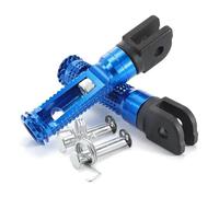 DIQXLGS Per YAMAHA MT-09 MT07 Per Tracer XSR 700 900 FZ1 FZ6 FZ8 YZF R3 MT03 MT25 MT-10 Pedale Anteriore Pilota Poggiapiedi Posteriori Passeggero(Blu,Front Pedal)