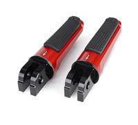 DIQXLGS Per YAMAHA YZF-R1 YZF-R6 YZF R1 R6 YZF-R1M YZFR6 YZ R1M R6F R1 Poggiapiedi Anteriore Posteriore Pilota Passeggero Pedale(ROSSO,Davanti)