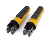 DIQXLGS Per YAMAHA YZF-R1 YZF-R6 YZF R1 R6 YZF-R1M YZFR6 YZ R1M R6F R1 Poggiapiedi Anteriore Posteriore Pilota Passeggero Pedale(Giallo,Davanti)