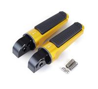DIQXLGS Per YAMAHA YZF-R1 YZF-R6 YZF R1 R6 YZF-R1M YZFR6 YZ R1M R6F R1 Poggiapiedi Anteriore Posteriore Pilota Passeggero Pedale(Giallo,Posteriore)