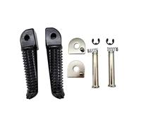 DIQXLGS Per Yamaha YZF-R3 2015-2025 Per MT03 MT 03 2020-2024 Poggiapiedi Moto Posteriore Pedane Staffa Pedale(NERO)