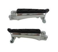DIQXLGS Pioli Pedane Poggiapiedi Anteriori Moto Neri Per CB250 Per HORNET 250 CBR600F NC700 CB400 CB1300 CBR1100XX VFR800