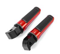 DIQXLGS Poggiagamba posteriori passeggero Pedane Per Y&amaha MT-09 MT-10 MT09 MT10 XSR700 XSR900 T-MAX 530 500 XJR1300 FZ1 FZ6 FZ6R XJ6(ROSSO)
