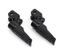 DIQXLGS Poggiagambe Anteriori Moto Regolabili Per CB1000R CB600F CB650F CBF1000 CB125R CBR650F CBR250R MSX125(NERO)
