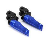 DIQXLGS Poggiagambe Anteriori Moto Regolabili Per CB1000R CB600F CB650F CBF1000 CB125R CBR650F CBR250R MSX125(Blu)