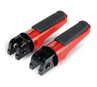 DIQXLGS Poggiagambe Poggiapiedi Anteriore Pilota Pedali Per CB600F Per HORNET CBR600F MSX125 CB125R CB300R CB1000R CB650R Per SPORTS CAFE(ROSSO)