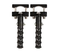 DIQXLGS Poggiapiedi Anteriore Girevole Pioli Autostradali Poggiapiedi Moto 22-28mm Per R1200GS ADV R1250GS F800GS G310GS G650GS(NERO)
