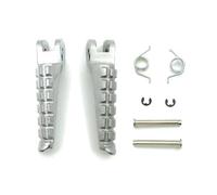 DIQXLGS Poggiapiedi Anteriore Posteriore Moto Pedane Per Ducati Per Monster 696 796 Per Monster696 Per Monster796 2009-2014(Davanti)