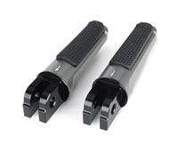 DIQXLGS Poggiapiedi Anteriore Posteriore Pilota Passeggero Pedale Per YAMAHA YZF-R1 YZF-R6 YZF R1 R6 YZF-R1M YZFR6 YZ R1M R6F R1(GRIGIO,Davanti)