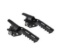DIQXLGS Poggiapiedi Anteriori Autostrada Motocicletta Pieghevoli Morsetti Per R1250GS R 1250 GS LC 2013-2024 R1200GS R 1200 GS Adv(NERO)