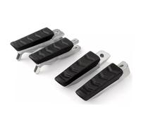 DIQXLGS Poggiapiedi Anteriori E Posteriori Neri Moto Accessori Per F800GT F800S F800ST F800 GT S ST(Around)