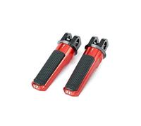 DIQXLGS Poggiapiedi anteriori motocicletta poggiapiedi Per CB600F Per Hornet CB650R CB1000R CBF600 CBF1000 CBR650F CBR600RR CBR650R CBR900RR(ROSSO)