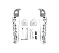 DIQXLGS Poggiapiedi Anteriori Posteriori Moto Pedane Poggiapiedi Molla Pedale Per Y&amaha FZ-09 MT09 MT07 MT03 MT10 R3(Posteriore)