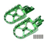 DIQXLGS Poggiapiedi CNC Poggiapiedi Pedali Pedane Moto Per 450R 450X 250RX 450RX 250F 450L CR CRF 125R 150R 250R 250X MX(Verde)