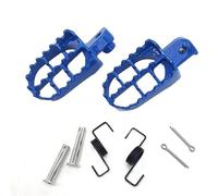 DIQXLGS Poggiapiedi Moto Accessori Per Dirt Pit Bike Per XR50R CRF50 CRF70 CRF80 CRF100F(Blu)