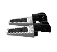 DIQXLGS Poggiapiedi Moto Regolabili Anteriore O Posteriore Pedali Per CB500F CB650F CB125R CBF125NA CB300R CB650RA(Argento,Item 2)