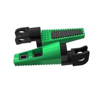 DIQXLGS Poggiapiedi Moto Regolabili Anteriore O Posteriore Pedali Per CB500F CB650F CB125R CBF125NA CB300R CB650RA(Verde,Item 2)