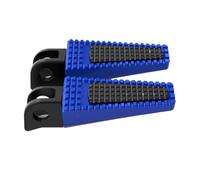 DIQXLGS Poggiapiedi Moto Regolabili Anteriore O Posteriore Pedali Per CB500F CB650F CB125R CBF125NA CB300R CB650RA(Blu,Item 1)